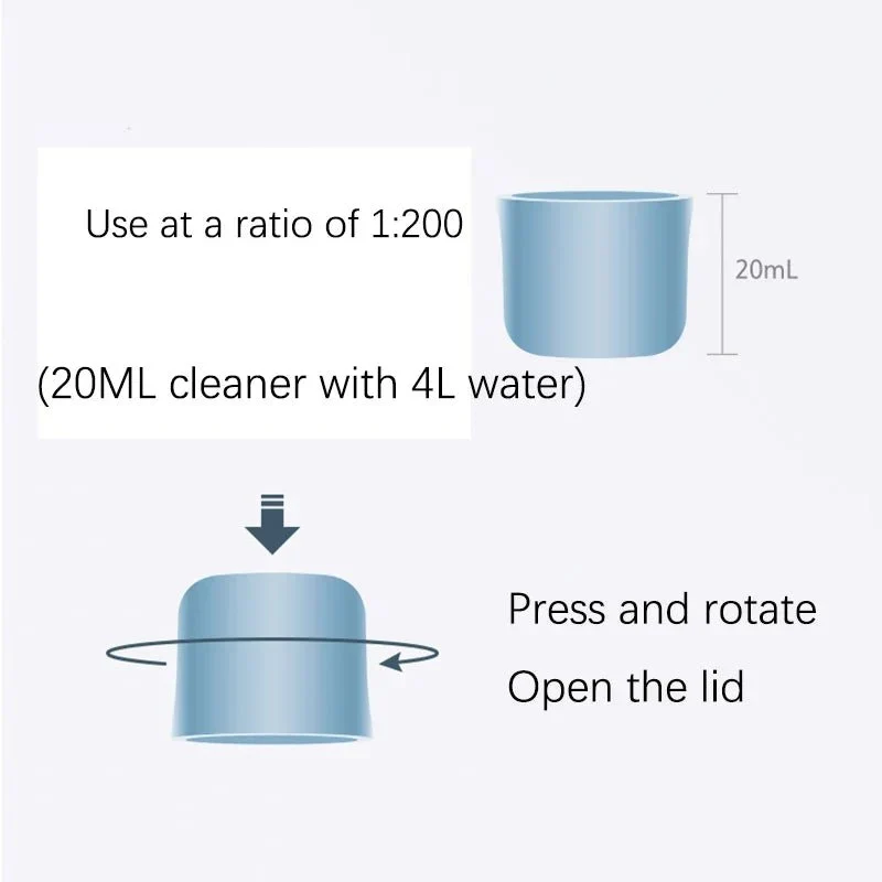 Roborock Floor Cleaning Detergent Multi-Surface Cleaner Cleaning Solution