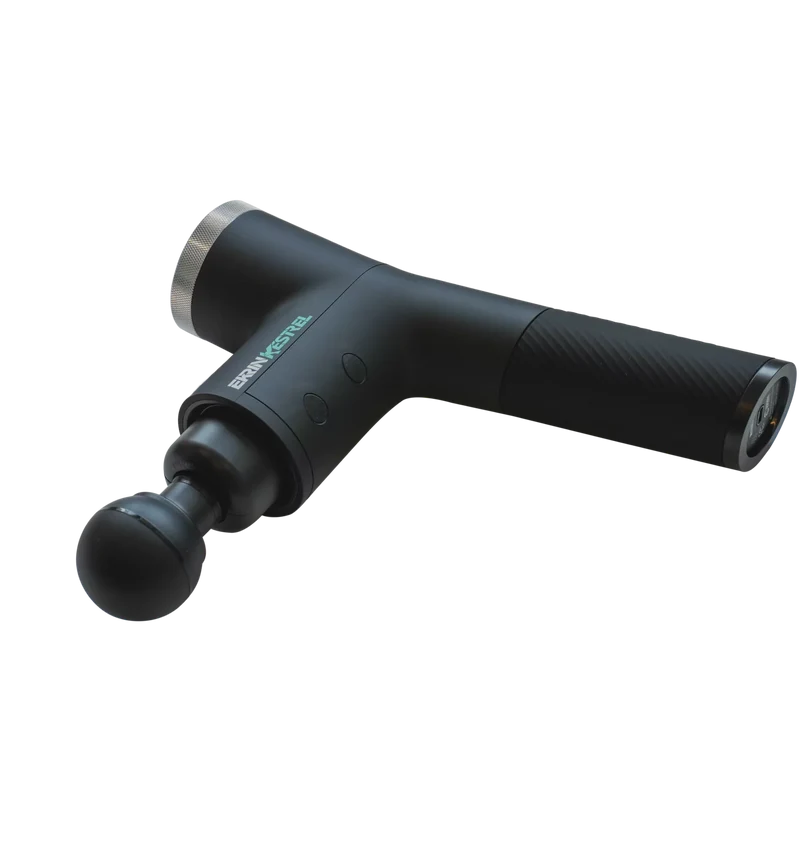 Perkussionsmassageapparat med 13 mm amplitude og 5 hastigheder