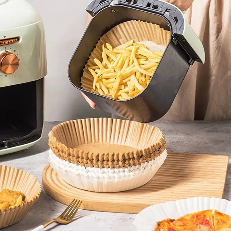 FryClean – Engångspapper till Airfryer | För Ett Renare Kök och Mindre Disk