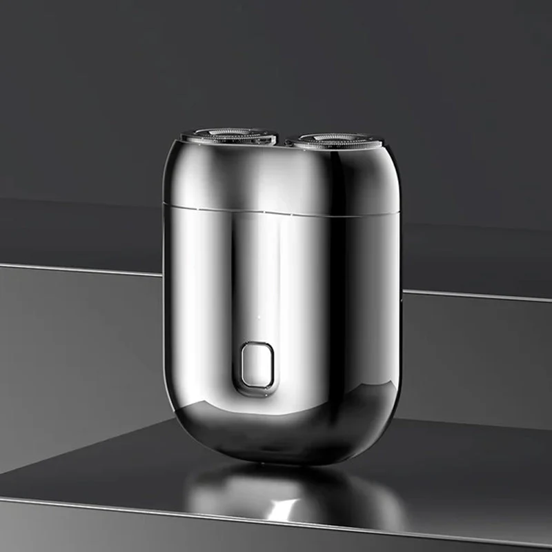 Vandtæt elektrisk barbermaskine IPX6 | 60 minutters drift | USB-opladning | Aluminium design til våd- og tørbarbering