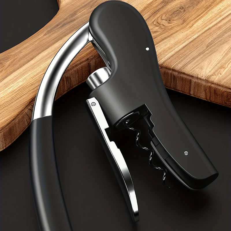 Korkprop fjerner med hævemechanisme | Ergonomisk håndtag | 14 × 7,5 cm