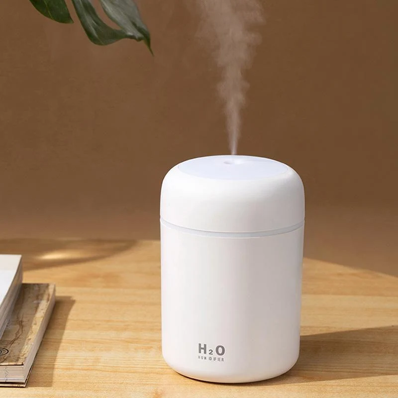 Trådløs luftfugter med ultralyddiffusor, USB og stille 36 dB drift