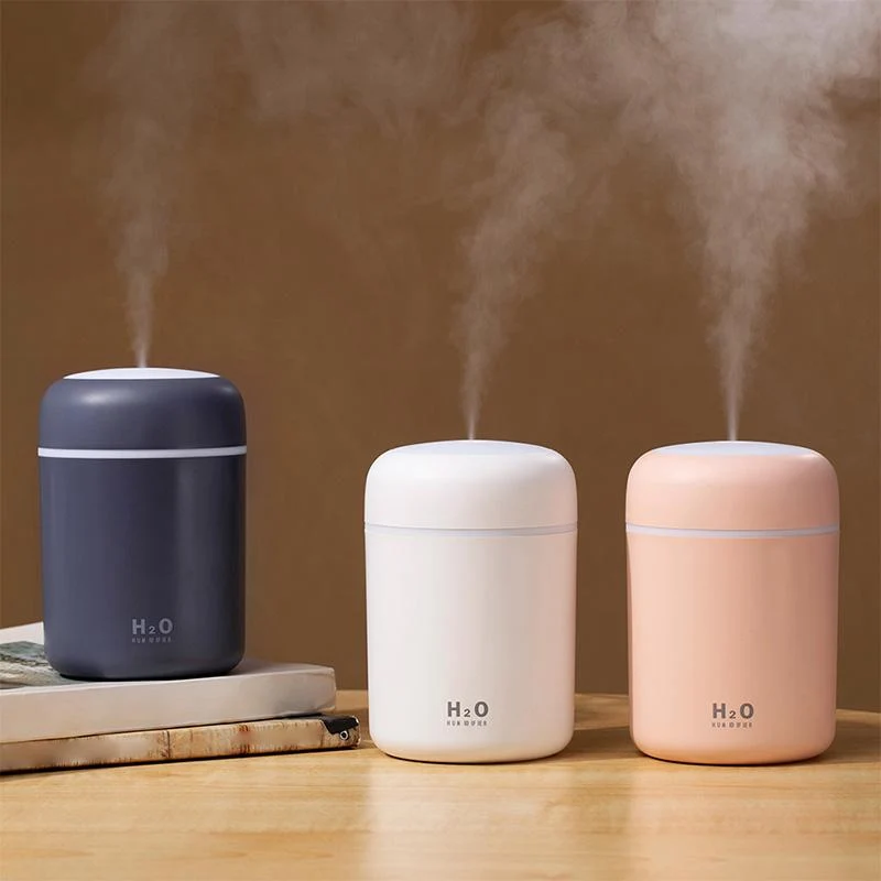 Trådløs luftfugter med ultralyddiffusor, USB og stille 36 dB drift