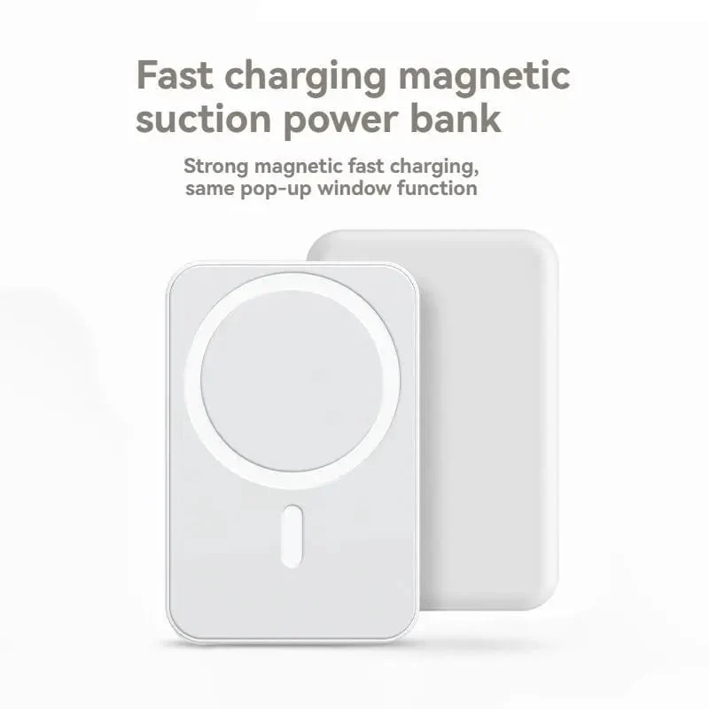 Trådløs Hurtigopladning Magnet Powerbank – Bærbar MagSafe Oplader
