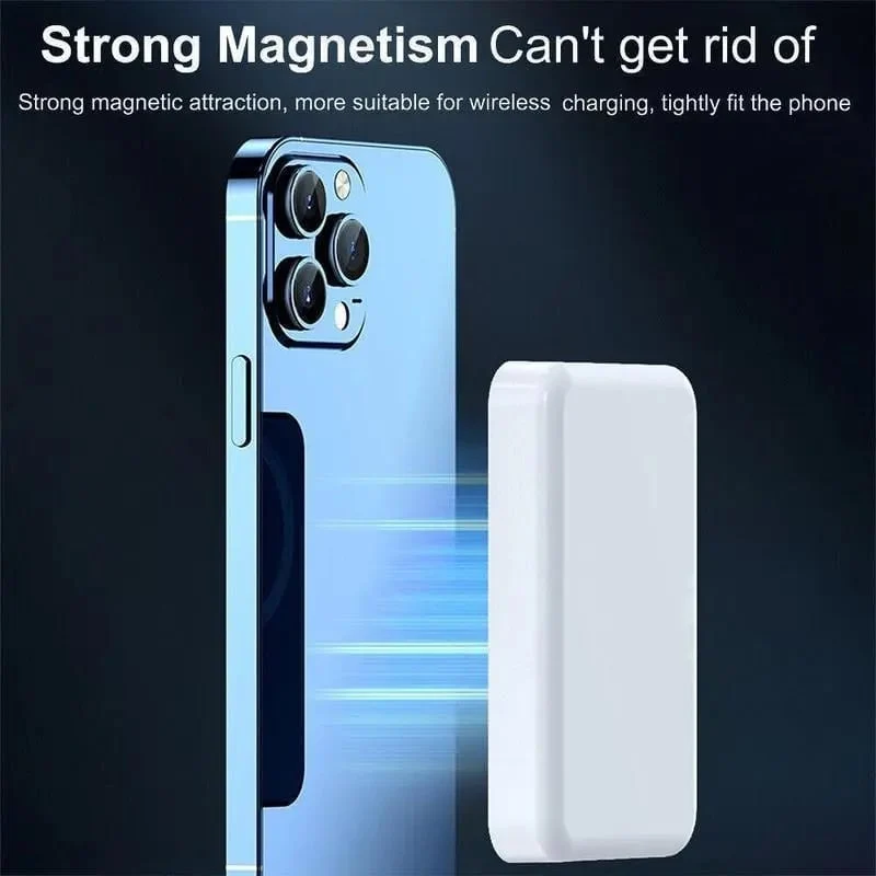 Trådløs Hurtigopladning Magnet Powerbank – Bærbar MagSafe Oplader