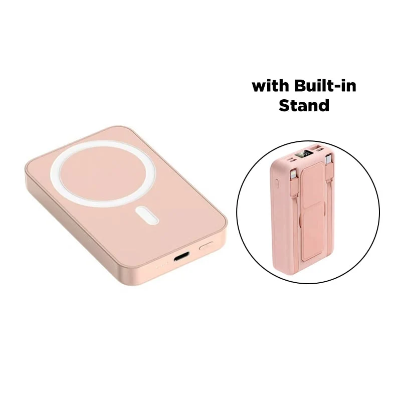 Trådløs Hurtigopladning Magnet Powerbank – Bærbar MagSafe Oplader