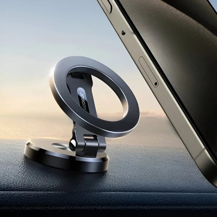 Universel Magnetisk Smartphone Holder til Bil | 360° Drejbar og Foldebar