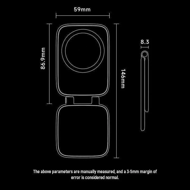360° Rotérbar Magnetisk Biltelefonholder med Stærk Magnet og Resterfri Montering