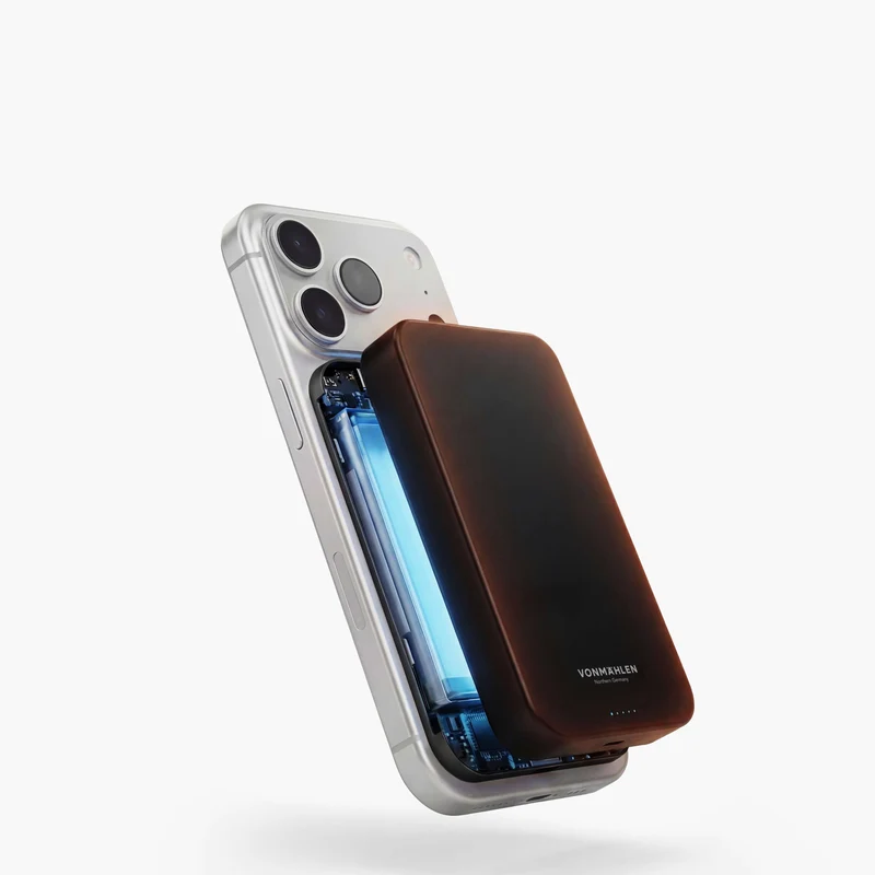 Trådløs Powerbank 10000 mAh med MagSafe, Qi2 og USB-C PD