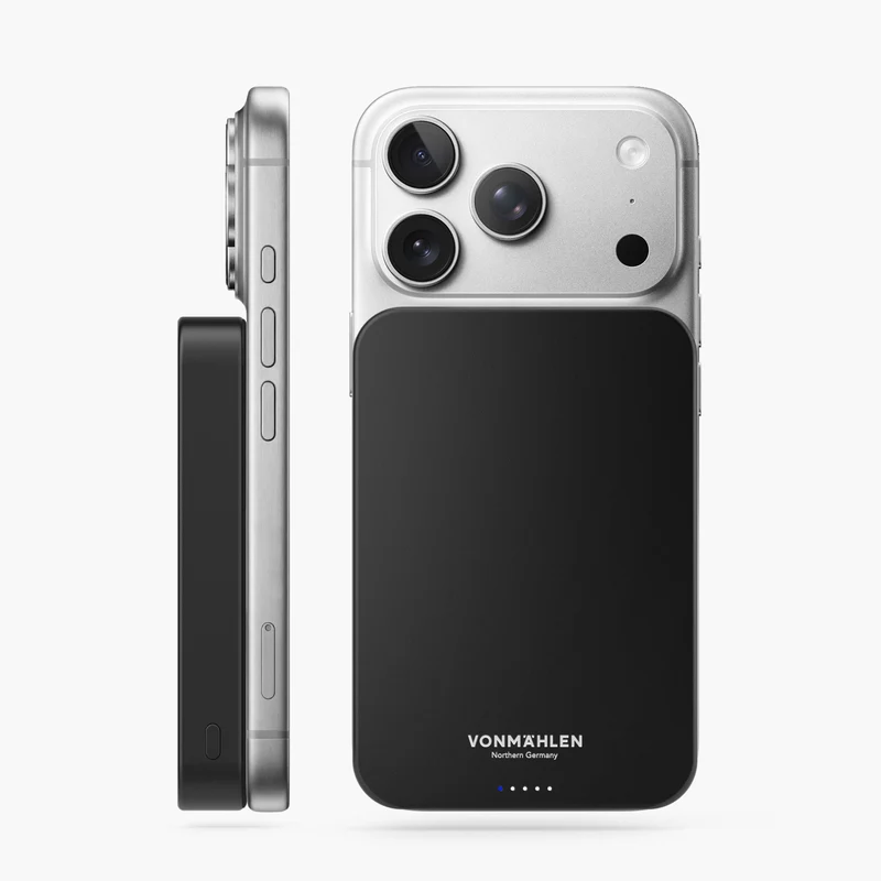 Trådløs Powerbank 10000 mAh med MagSafe, Qi2 og USB-C PD