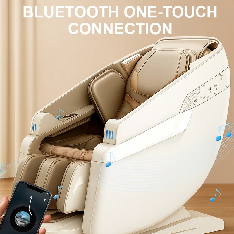Massagestol 3D med SL-teknologi, lufttrycksmassage, Zero Gravity & Intelligent Styrning – Modell 988R8