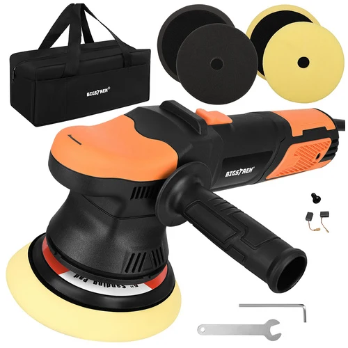 Polermaskin Dual Action 900W – 125/150 mm med hastighetsreglering