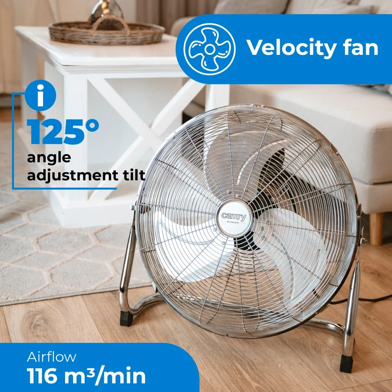 Golvfläkt 45 cm - 3 hastigheter