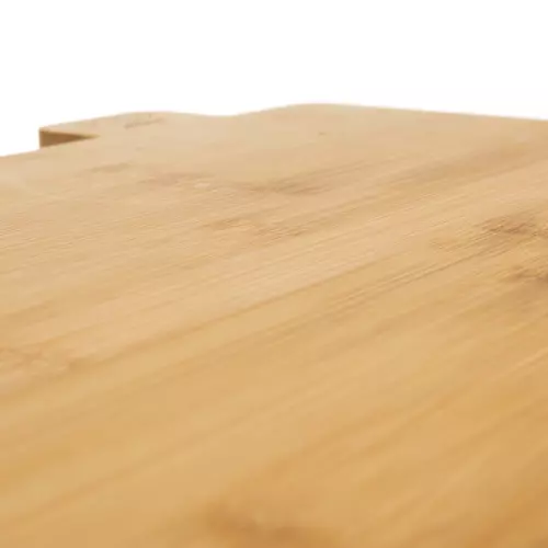 Bambu skärbräda Set med 4 delar + hållare