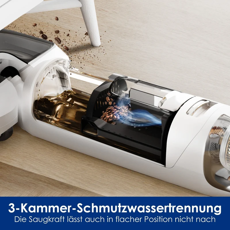 Fugtvacuum og tørresuger | Tineco FLOOR ONE Stretch S6 med smart rengøring