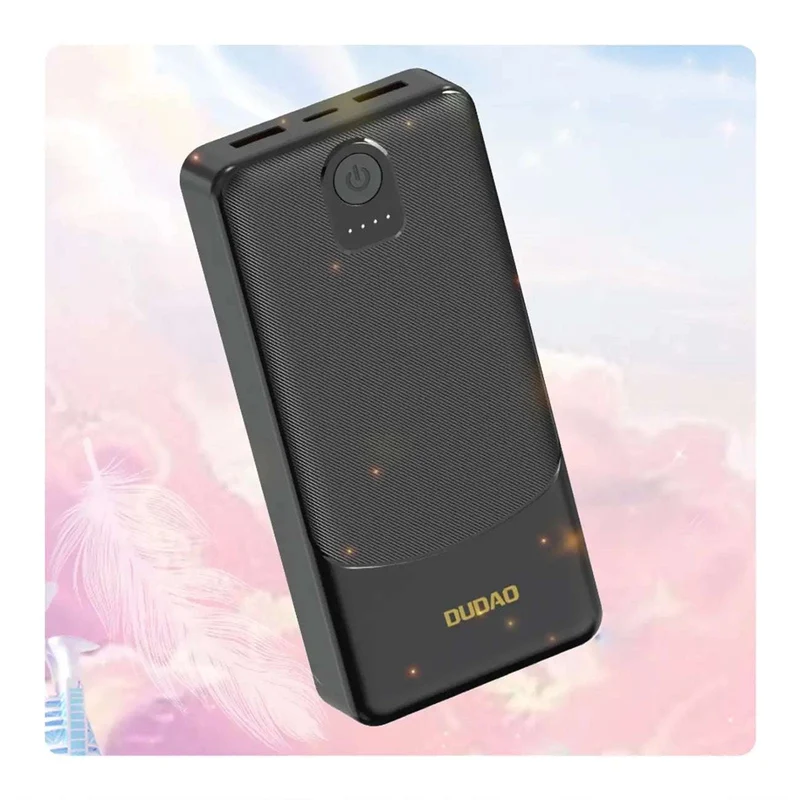 Powerbank 20.000 mAh med hurtigopladning og LED-skærm - Dual-USB