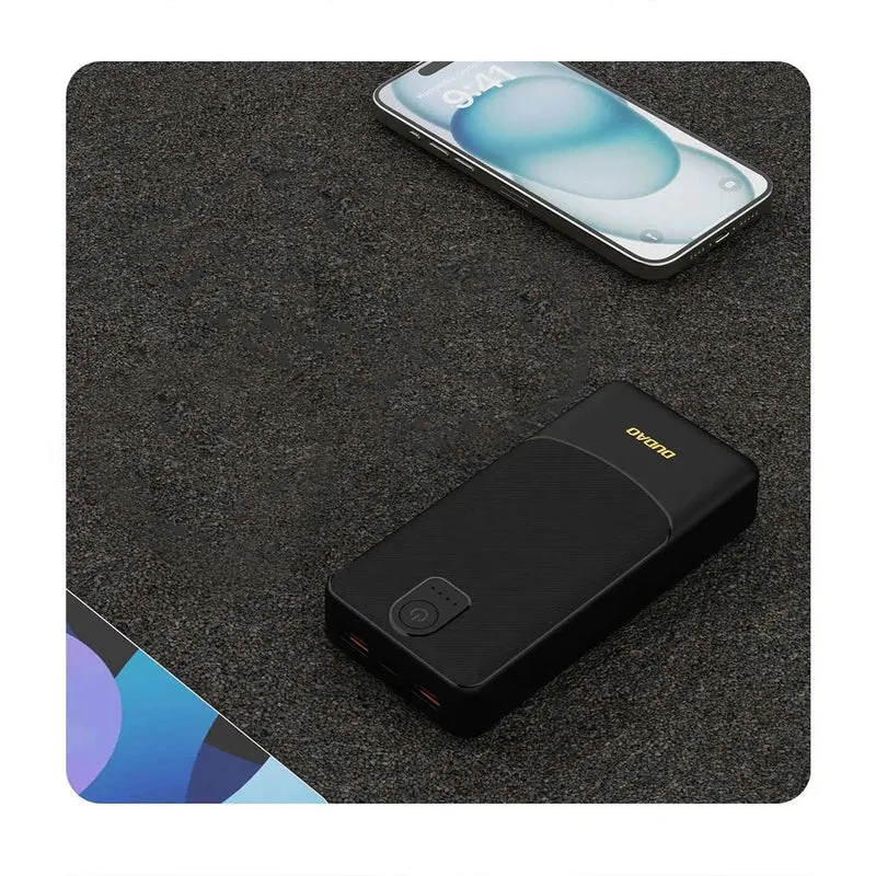 Powerbank 20.000 mAh med hurtigopladning og LED-skærm - Dual-USB