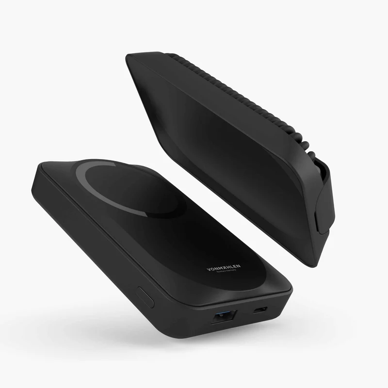 Magnetisk Powerbank 10000 mAh med USB-C og ladekabel