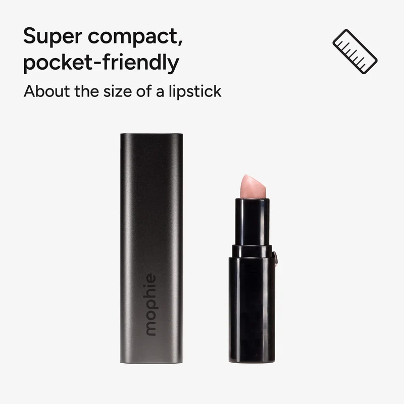5000 mAh Powerbank med 20 W USB-C Hurtigopladning til rejser