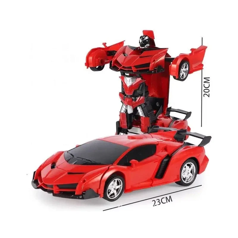 Fjärrstyrd Transformer Bil med ljud- och ljuseffekter