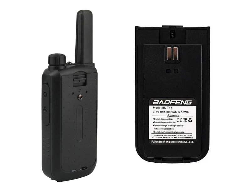 Walkie Talkie Set - 2 st - KRAFTIG serie