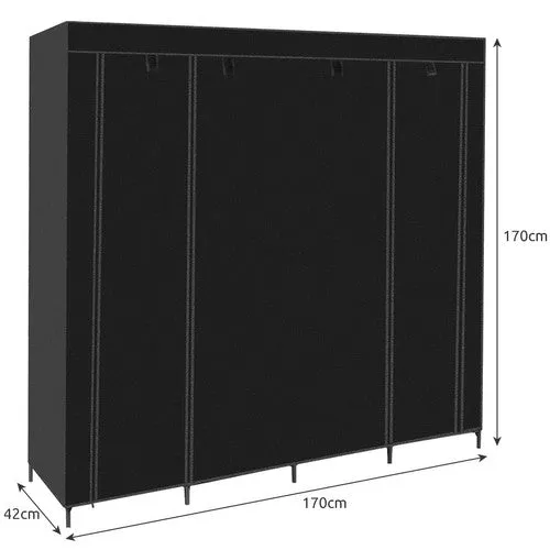 Hopfällbar garderob - 170 x 170 cm