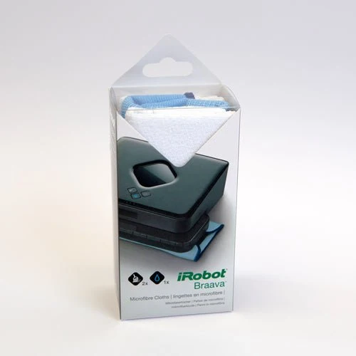 iRobot Braava 380t 3 Pack Microfiber Cleaning Cloths - Mixed