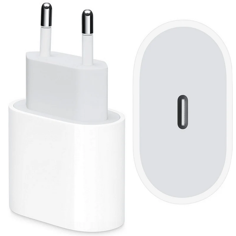 Snabb mobilladdare med USB-C 20W Slim Snabbladdare!