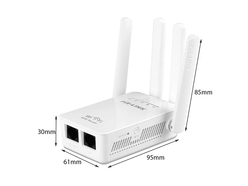 Kraftfull WiFi-signalförstärkare 300 Mbps - Öka din WIFI-räckvidd