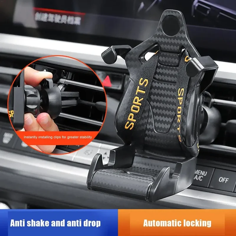 Bilhåndholder med Auto Ventilationsåbning