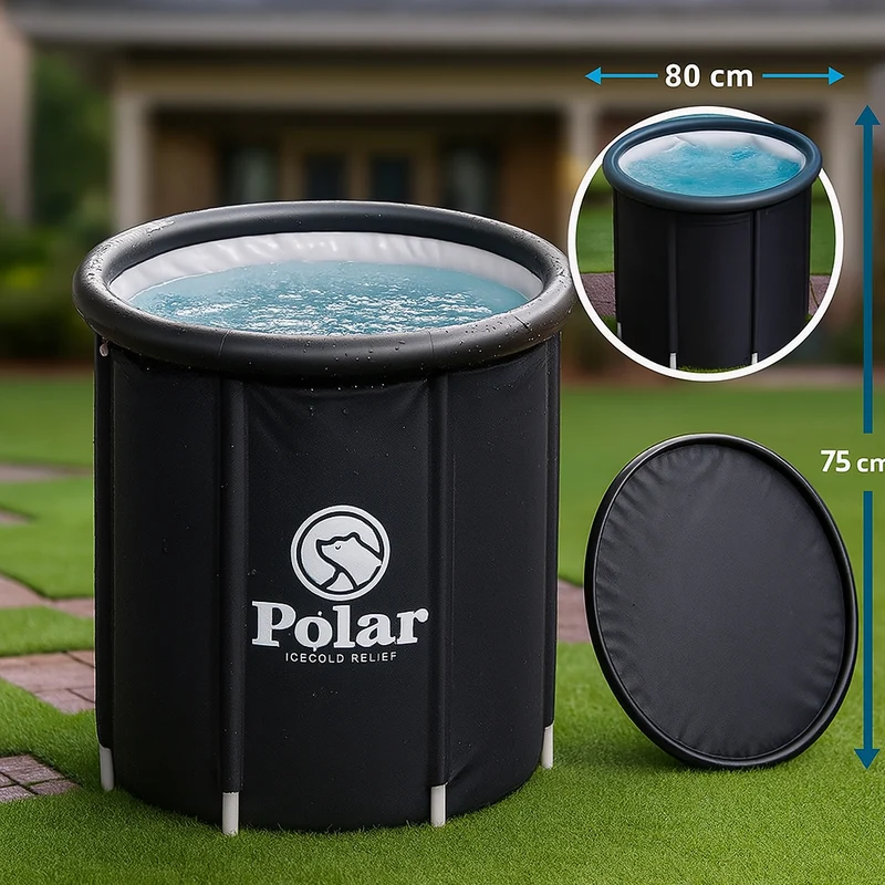 Isbad - Polar Recovery Deluxe Ø 80 cm med termolock