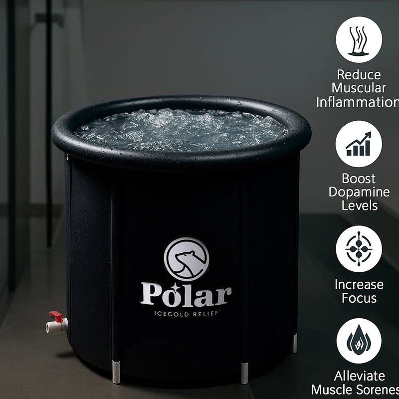 Isbad - Polar Recovery Deluxe Ø 80 cm med termolock