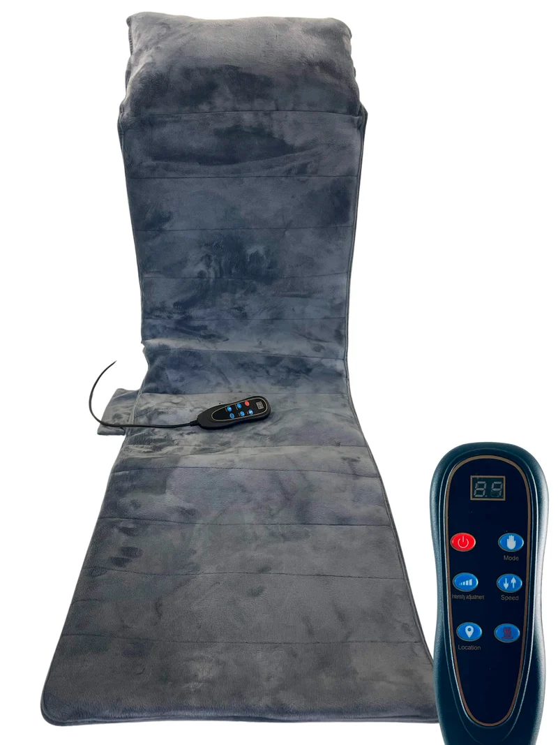 Massagematta med 7 massagehuvuden och värmefunktion