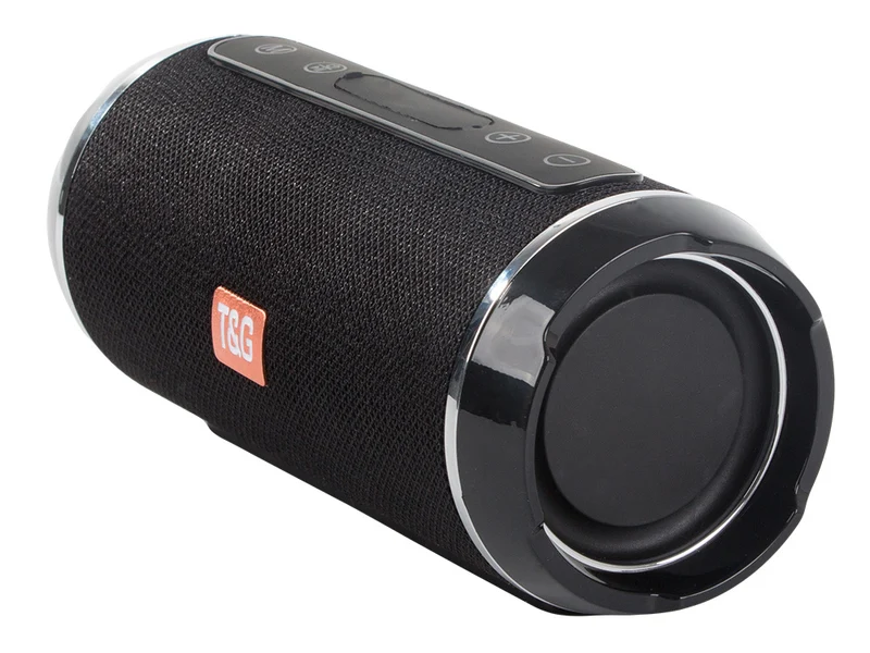 Trådlös Bluetooth Boombox-högtalare med USB, AUX & microSD – Svart