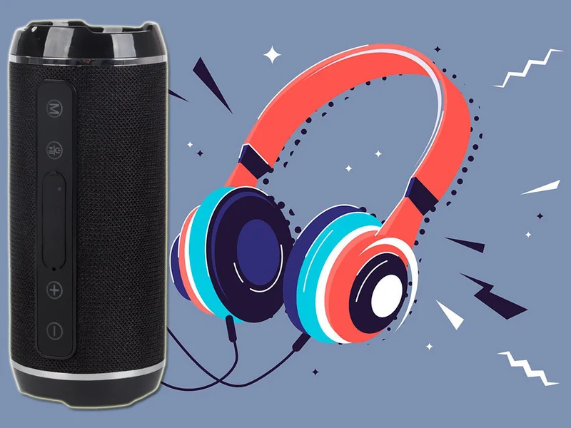 Trådlös Bluetooth Boombox-högtalare med USB, AUX & microSD – Svart