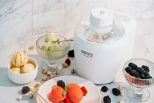 Glassmaskin – Perfekt för hemgjord glass, sorbet och fryst yoghurt