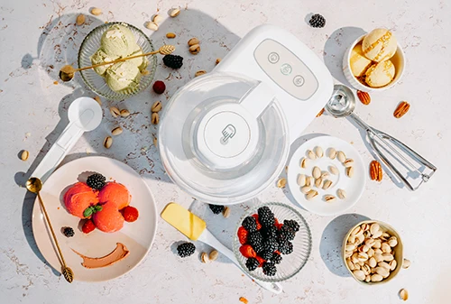 Glassmaskin – Perfekt för hemgjord glass, sorbet och fryst yoghurt