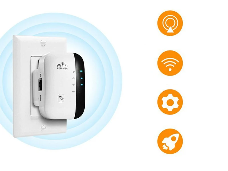 Wi-Fi Signal Booster – Upp till 300 Mbps