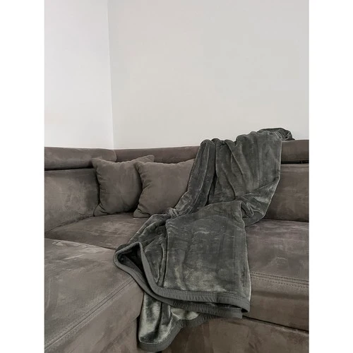 Mjuk och härlig filt, 160 x 200 cm, dubbel – varm och tjock – mys och komfort
