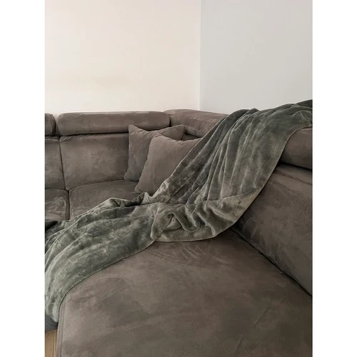 Mjuk och härlig filt, 160 x 200 cm, dubbel – varm och tjock – mys och komfort
