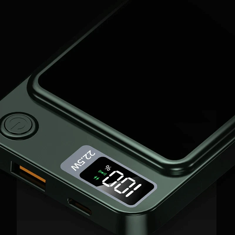 10000mAh Trådlös Magnetisk Powerbank
