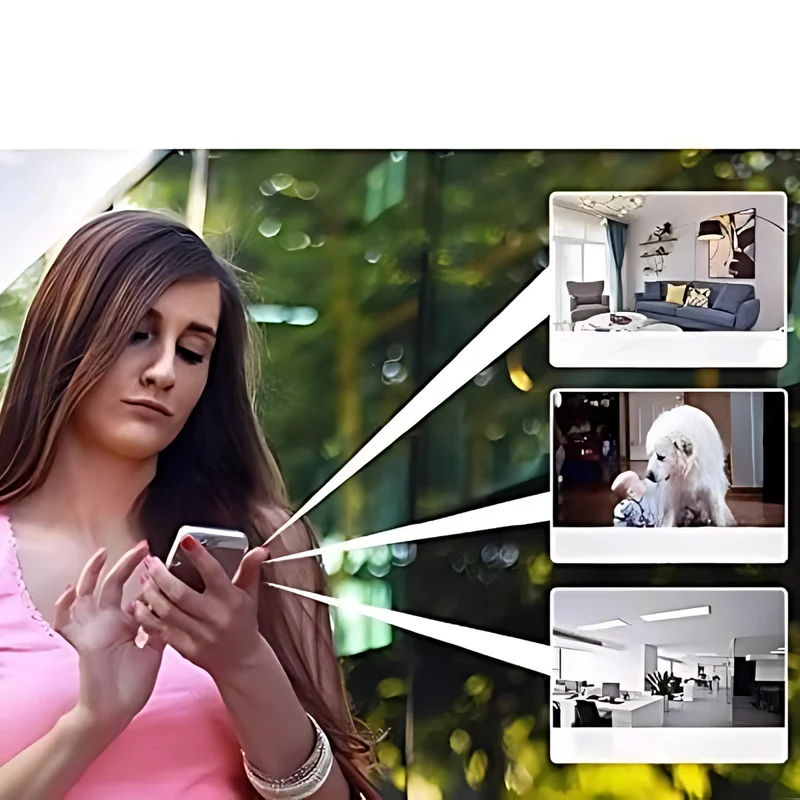 Trådløs Indendørs Overvågningskamera med WiFi til Hjemmet