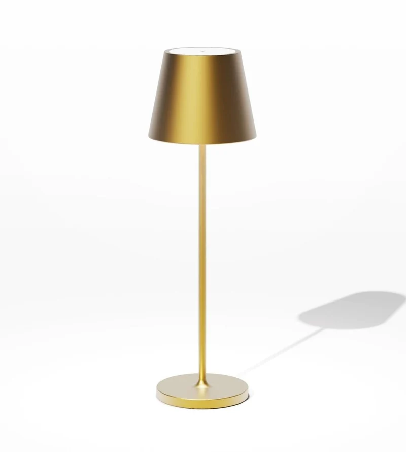 Trådløs LED lampe sæt, 48 lysdioder, berøringsdæmpning, 5200mAh, aluminium