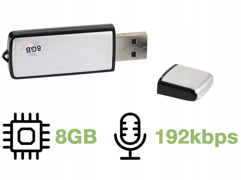 Mini USB Spy Recorder – Diskret ljudinspelare