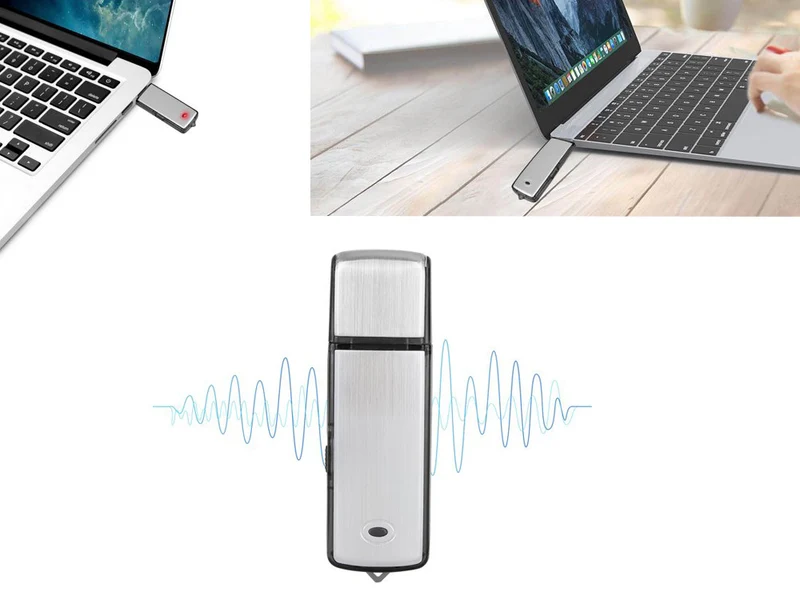 Mini USB Spy Recorder – Diskret ljudinspelare