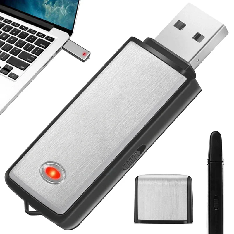 Mini USB Spy Recorder – Diskret ljudinspelare