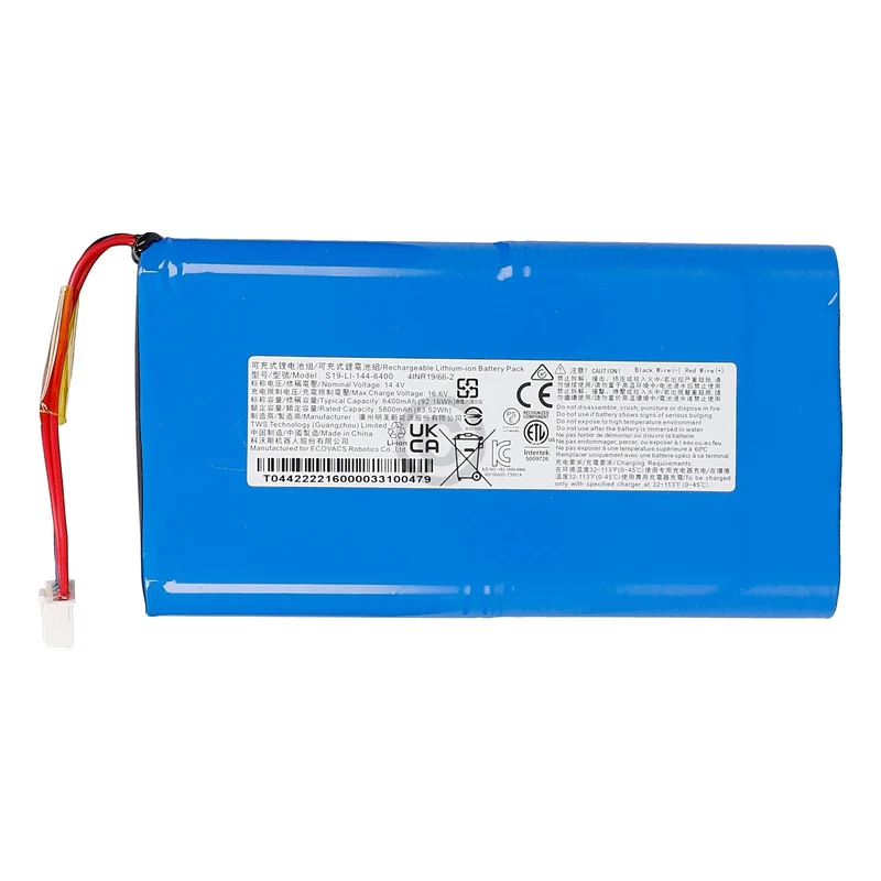 Ecovacs Deebot X2 & X5 Omni Battery 6400mAh
