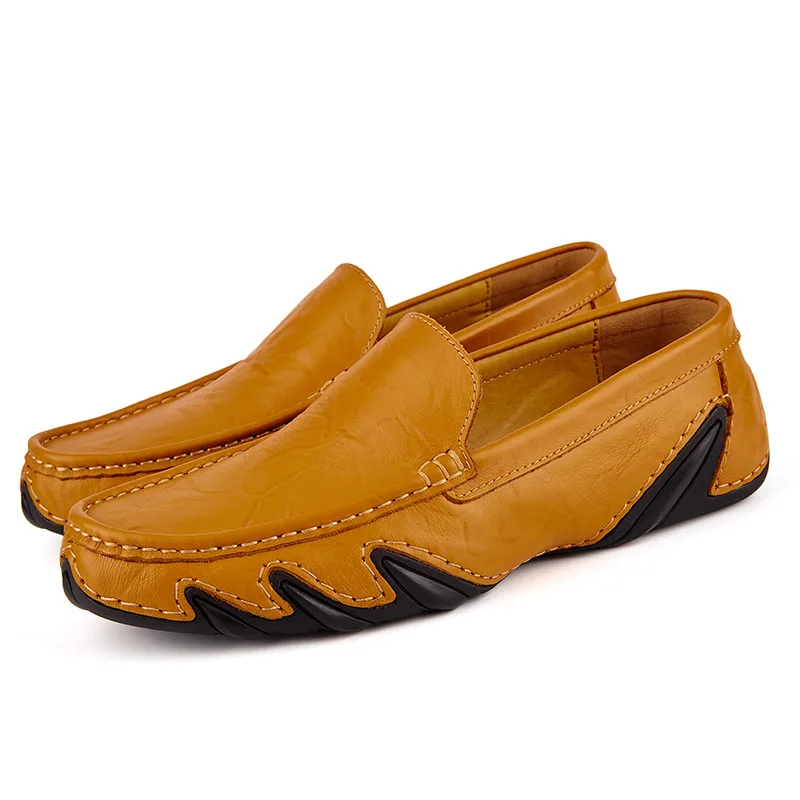 Herre Slippers i Læder af Høj Kvalitet