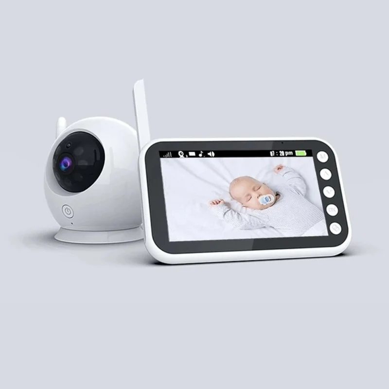 Babyphone med HD-kamera, nattevision og app-kontrol