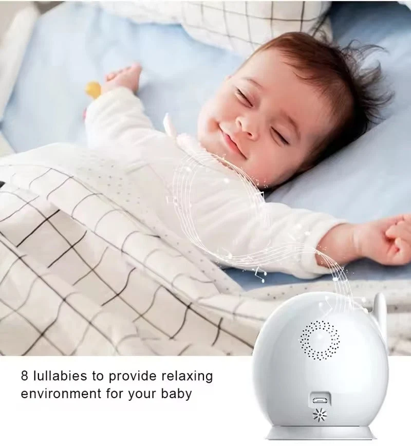 Babyphone med HD-kamera, nattevision og app-kontrol